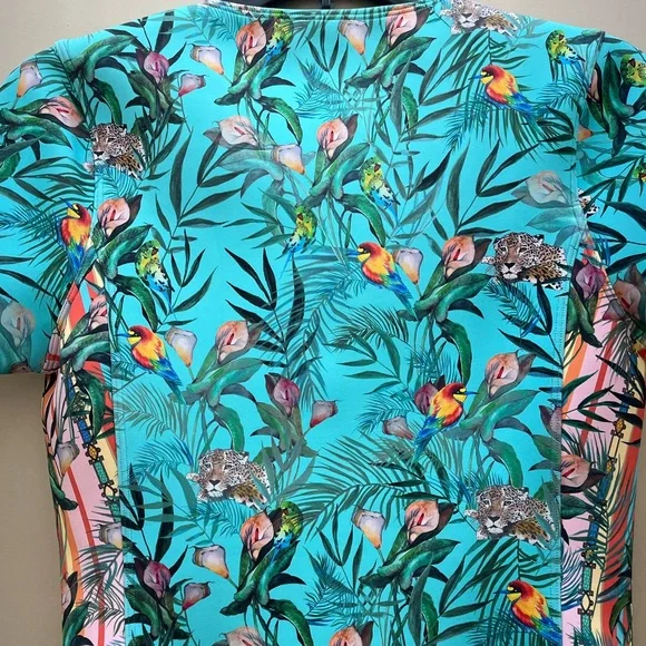 Johnny Was Taina Neoprene One Piece Swimsuit - Picture 8 of 13